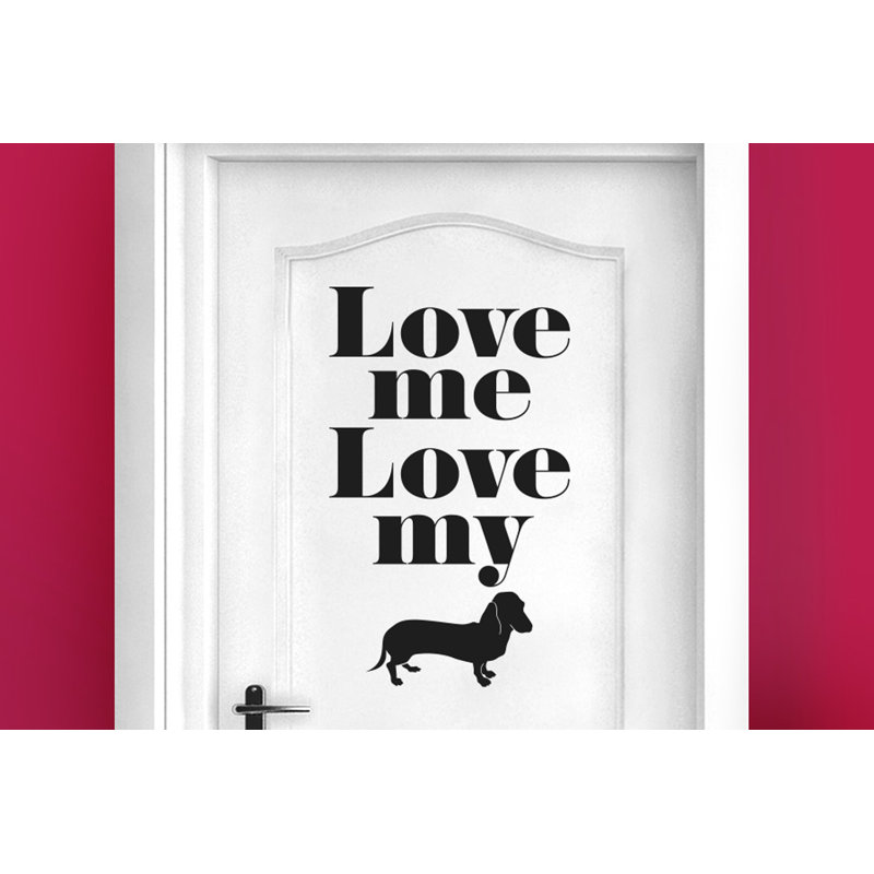 Animals Wall Decal, Black