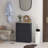 HOMCOM Slim Shoe Cabinet For Entryway, Modern Hidden Shoe Storage Cabinet With 2 Flip Drawers And Adjustable Shelves For 12 Pairs Of Shoes, Black