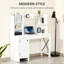 Bureau d'ordinateur avec huche et armoire Homcom Farmhouse-1461402161