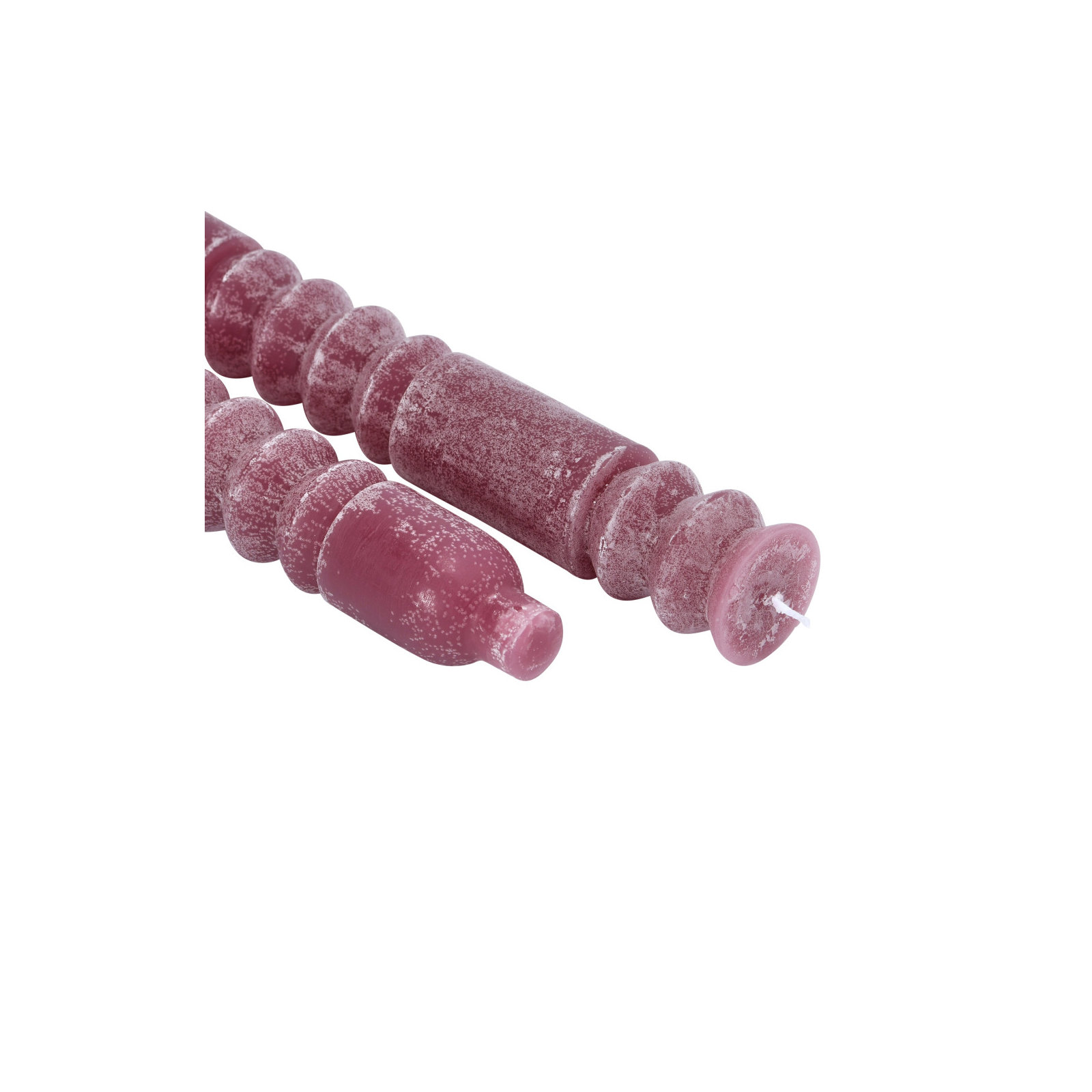Unscented Totem Taper Candles in Box, Light Purple