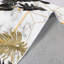 Tapis d'entrée élégant, 2,6 x 9,8 pieds | 100% polyester, 650 g / m², hauteur du velours: 0,3 pouce | Pois antibactérien antidérapant en PVC | Lavable à la machine, impression numérique 3D, idéale pour les espaces de vie modernes