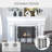 Averill 4 Panel Steel Fireplace Screen