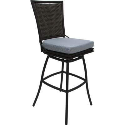 Blue - Dark Brown 30" Seat