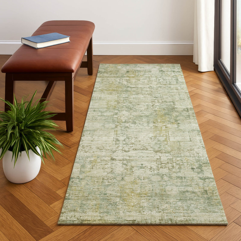 Premium Machine Washable Maag AMF1764 Modern Rug, Runner 2'3" x 7'6"
