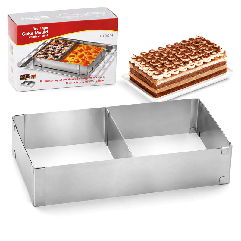 10-20in Adjustable Rectangular Cake Mold