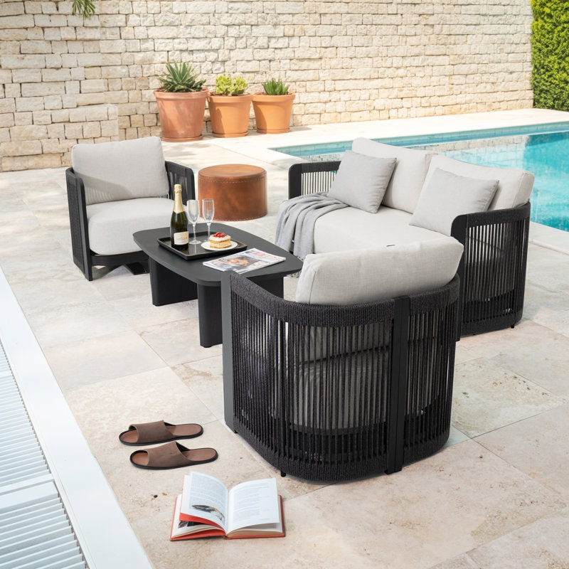 Ensemble de patio complet, Black