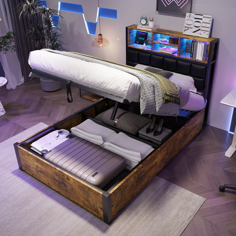 Upholstered Bed, Single (3')