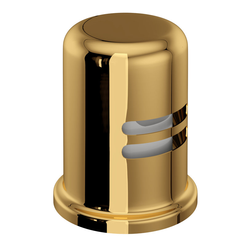 Rohl Air Gap, Unlacquered Brass