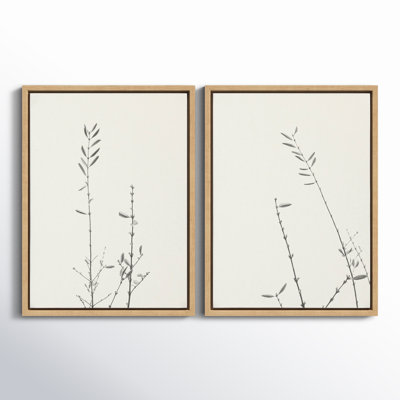 Cybil Sylvie Retro Tennessee Botanicals by Stephanie Klatt - 2 Piece Floater Frame Photograph on Canvas