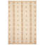 Kilim crème Palas Denizli 5 pi 4 po x 8 pi 2 po