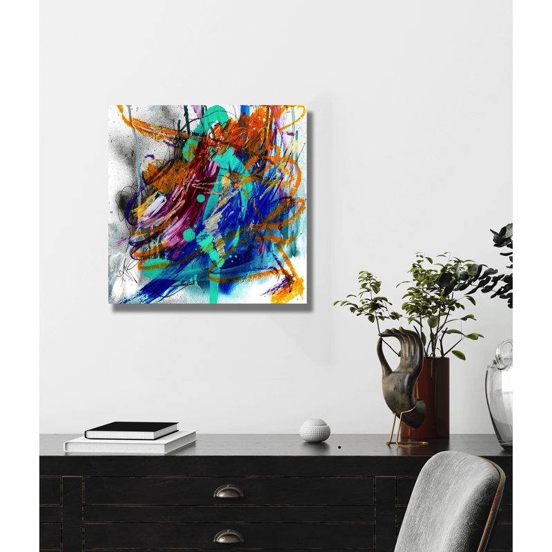 Agate Print by John Beard, 24" H x 24" W x 1" D, Wrapped Canvas