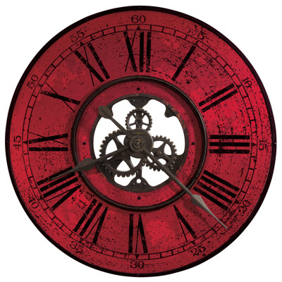 Brassworks Metal Wall Clock