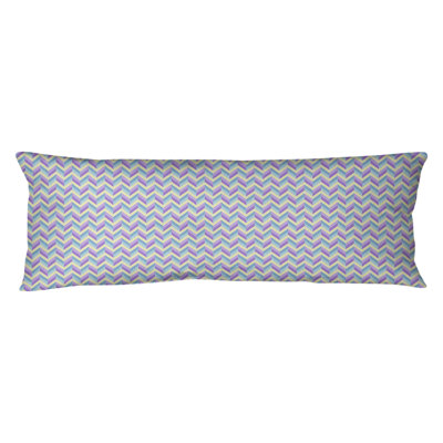 Coussin lombaire à chevrons Katelyn Elizabeth