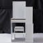 Petit meuble-lavabo 29,2 po avec tabouret de chevet et tabouret rembourré-1537157271