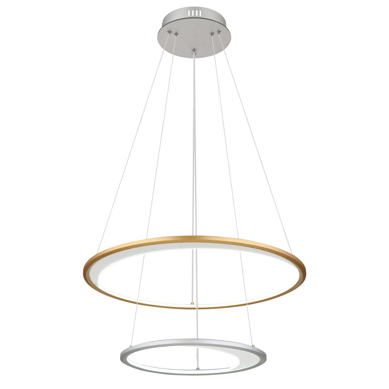 Coatney 1 - Light Silver LED Pendant