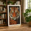 Tiger's Gaze Rustic - Wrapped Canvas-770903588-770903610