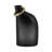 Rouen Large Black Vase With Ring-453735261
