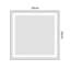 30" X 30" LED Bathroom Mirror With Front And Backlight-1993840253-1993840246
