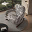 Chaise berçante ergonomique pour lire à l'intérieur