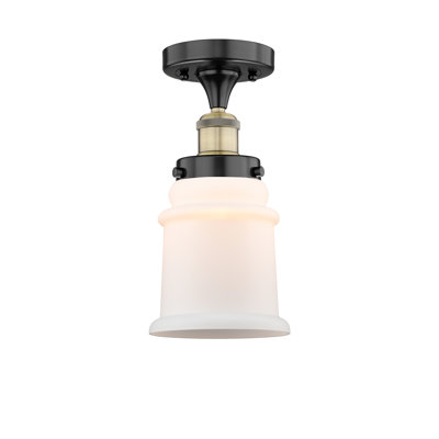 Alvi Glass Semi Flush Mount
