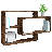 Wall Shelf 104x20x58.5 cm Engineered Wood-630466276