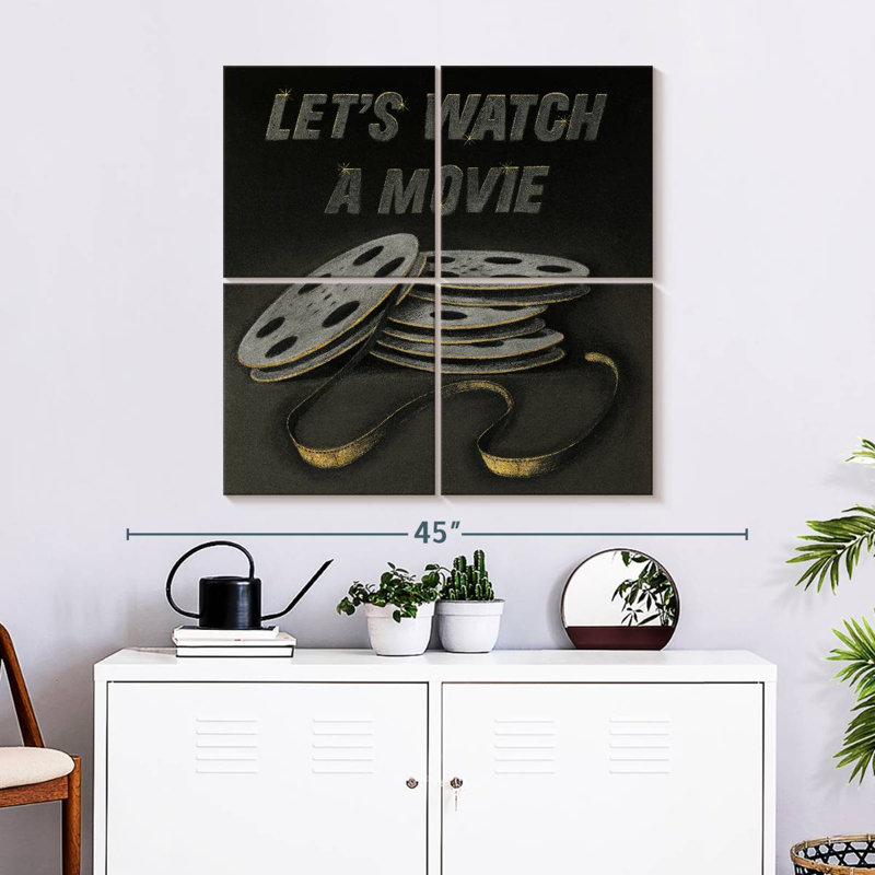 Keiraleigh Lets Watch A Movie, 32" H x 32" W