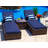 Yussuf Wicker 15 - Person Modular Patio Conversation Set with Cushions-95862788-95862792