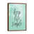 Classic Brown Wood Framed