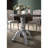Iris Round Pedestal Wood Dining Table