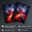Wall Art Print Space Nebula Cosmic Landscape Clouds Poster Picture