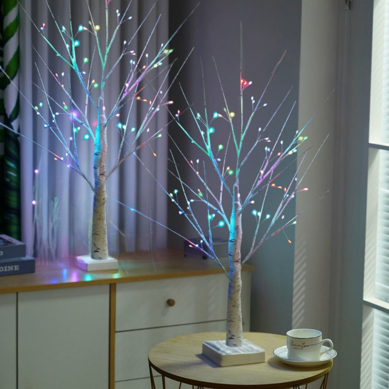 1.97' H Lighted Artificial Christmas Tree