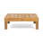 X-Back Corner Bench-R With Coffee Table
