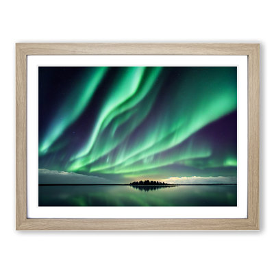 Special Aurora Borealis - Framed Print