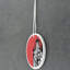 King Alice In Wonderland Circle Shaped Ceramic Ornament Bauble