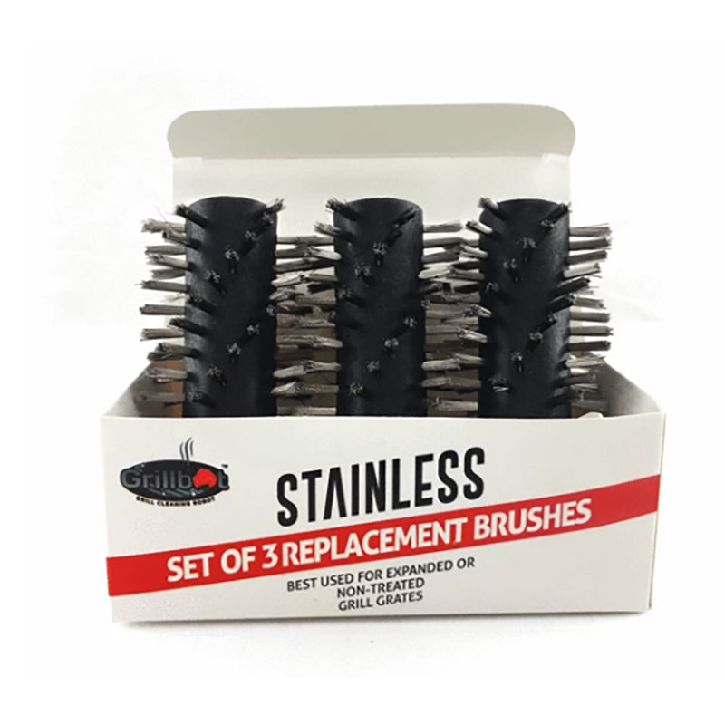 Replacement Stainless Steel Scrub Cleaning Brush