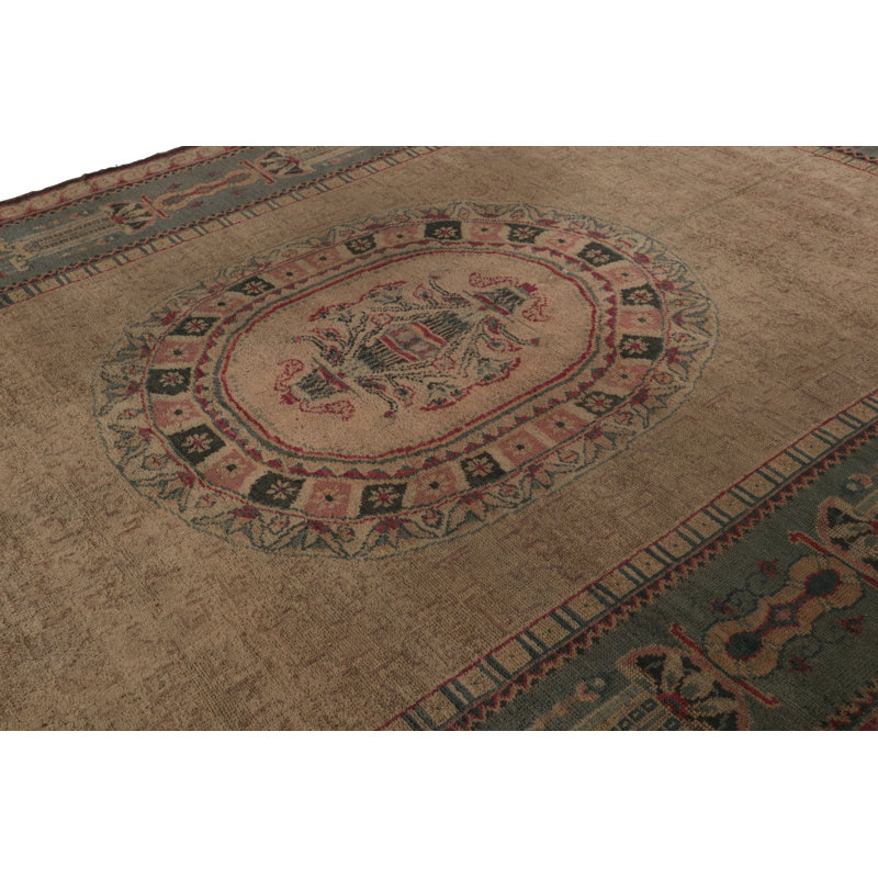 Wool Floral Area Rug