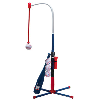 Tee de baseball pour enfants Franklin Sports - MLB 2-en-1 Grow-with-Me Tee Ball