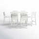 Ryan 59'' Rectangular 6 - Person Outdoor Dining Set with Cushions