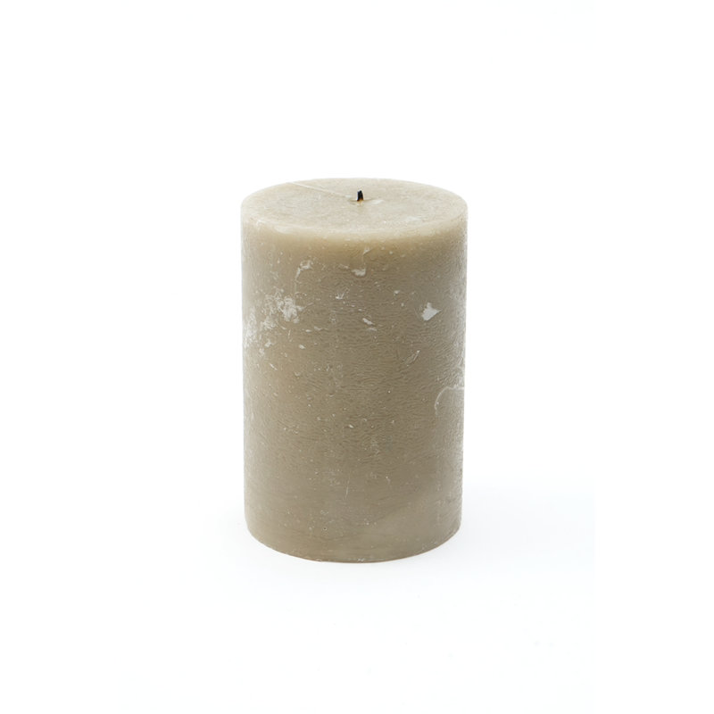 3 Piece Lavender Scented Pillar Candle Set