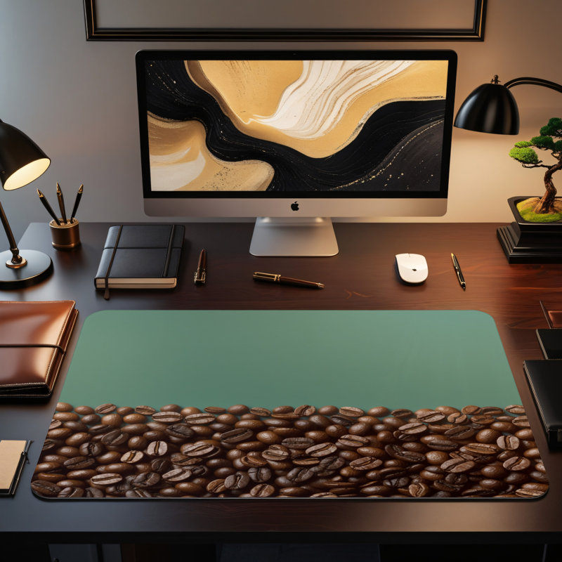 Polyester Desk Pad, 31.5x15.5
