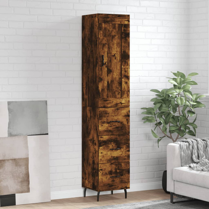 Melora 34.5cm Sideboard, Smoked Oak