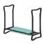 Tabouret de jardin pliable rembourré avec siège à genoux et siège rembourré, vert