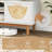 Bay Isle Home™ Tv Stand For 55-inch Tvs With 2 Drawers & Bamboo Woven Fronts Solid Wood Legs White