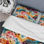 Ensemble de housse de couette Rainbow Cheetah Waves II-1706539246