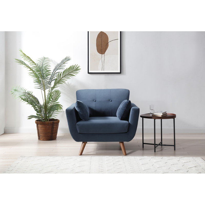 Adaliz Velvet Armchair, Ink