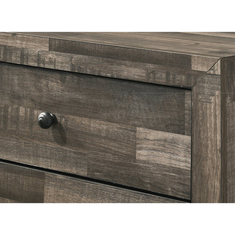 Mobilier de chambre à coucher 1Pc Rustic, Gris / brun rustique