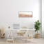 «Pink Sunburnt Sandy Dessert Distant Hills Landscape», art mural par Kim Allen-62469701-62469702