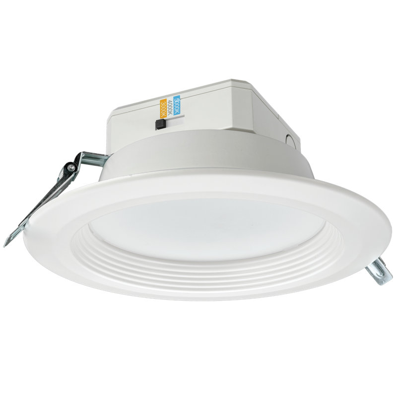 8'' LED Baffle Recessed Trim
