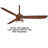 52" Rudolph 3-Blade Propeller Ceiling Fan with Wall Control-17531812
