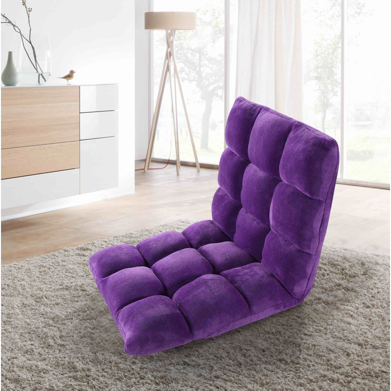 Chaise de jeu pour le sol, Mauve